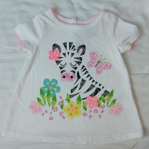 Faded Glory Zebra Tee